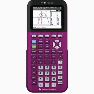 Texas Instruments TI-84 Plus CE Plum Graphing Calculator